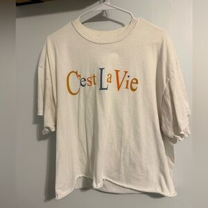 C'est La Vie Graphic Tee